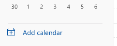 calendar